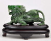 green jade carving