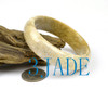 Agatized Fossil Coral Bangle