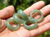 celadon green jade ring