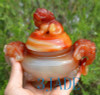 Carnelian / Red Agate Censer / Incense