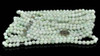 Certified 18" A Grade Natural Jadeite Jade Beads Necklace -D022076A