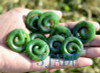 jade Koru Swirl Spiral