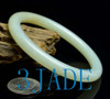 61.5mm Natural Hetian Nephrite Jade Bangle Bracelet w/ Certificate -C004339
