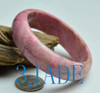 61mm Natural Rhodonite Bangle Pink Gemstone Bracelet -C040046