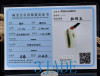 Natural Hetian Nephrite Jade Insect Pendant Carving Necklace w/ certificate -G020641