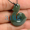 Jade Manaia Koru Pendant