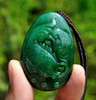 Jade fish pendant