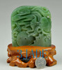 Green Hetian jade