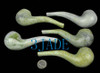5 Hand Carved Natural Serpentine Stone Tobacco Pipes Lantian Jade -Z002005