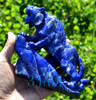 Lapis Lazuli Tiger Carving