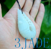 jade shrimp  pendant