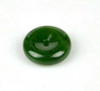 green nephrite jade donut pendant
