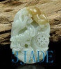 Hetian jade dragon