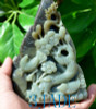 bird flower jade carving