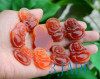Red Agate Buddha Pendant