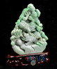 green jade carving