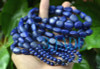 Selected Natural Lapis Lazuli Gemstone Nugget Beads Necklace