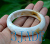 58.5mm petrified wood bangle bracelet