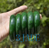 53mm-61.5mm Green Canadian Nephrite Jade Bangle Bracelet  w/ certificate