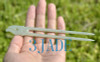 jade fish hook hair stick