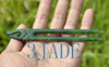 jade fish hook hair sticks