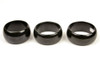 Super Wide Natural Black Nephrite Jade Bangles 