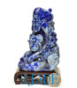 Natural Lapis Lazuli Pixiu Statue / Sculpture Chinese Divine Animal Carving