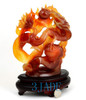 carnelian dragon carving