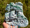 A grade jade carving