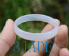 6pcs 46mm Natural Chalcedony Agate Baby Bangles Bracelets Wholesale