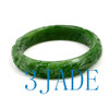 60mm green jade bangle