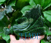 Natural Green Nephrite Jade Cabbage Sculpture Chinese Carving Statue