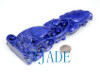 Lapis Lazuli Lotus & Koi Fish Statue