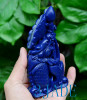 Natural Lapis Lazuli Chinese Dragon Fish Statue /Carving