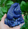 Natural Lapis Lazuli Eagle Mini Sculpture / Carving / Statue