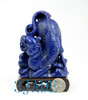 Lapis Lazuli Downhill Tiger Statue