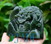 Green Nephrite Jade Oriental Mountain Scenery Mini Sculpture Shanzi