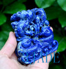 Lapis Lazuli Koi Fish Carving