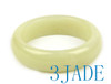 White Hetian Jade Bangle