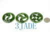 Green Nephrite Jade Koru Pendant Necklace