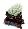 A Grade Jadeite Jade Cabbage Sculpture