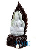 A Grade Jadeite Jade Guanyin Statue