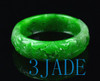 57mm Green Jade Bangle