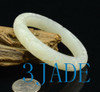 small size white jade bangle