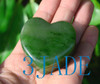 Green Jade Heart Shaped Jewelry Box