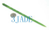 Green Nephrite jade Twist Hair Stick /Hairpin