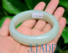 64.5mm White Nephrite Jade Bangle