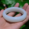 High Quality White Nephrite Jade Bangle