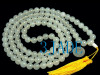 white jade prayer beads mala