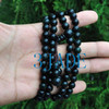 black jade Buddhist prayer beads mala